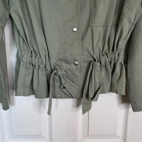MADEWELL Southlake Military Jacket Size Small Green Utility - Picture 6 of 9